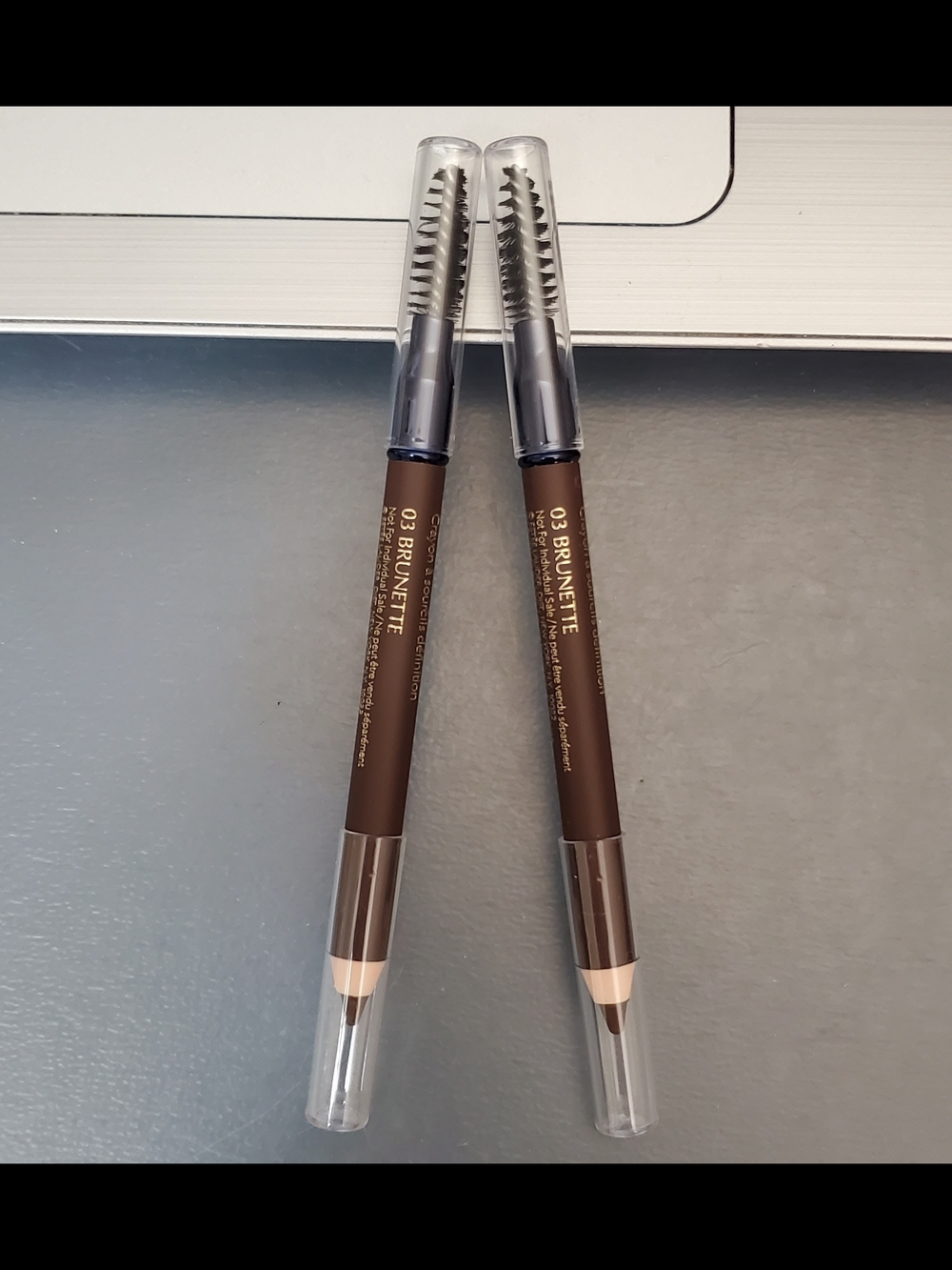 Estee Lauder Dual Brow Pencil & Brush - 03 Brunette (Set of 2)